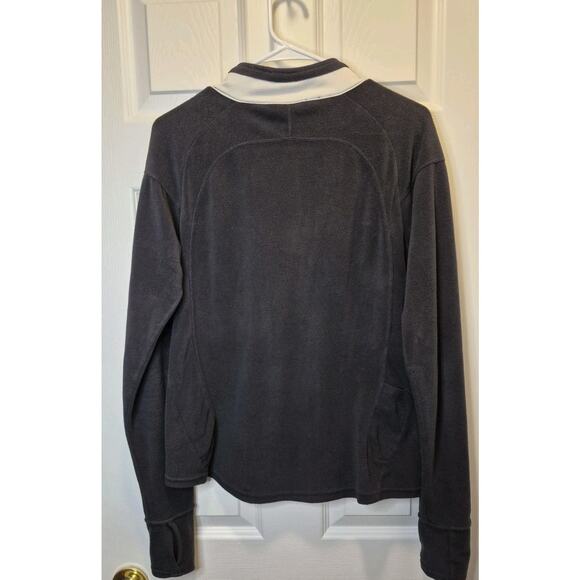 NIKE Women's Dri-Fit Element 1/2 Zip Running Pullover Black Size Medium (8-10) - Picture 9 of 12